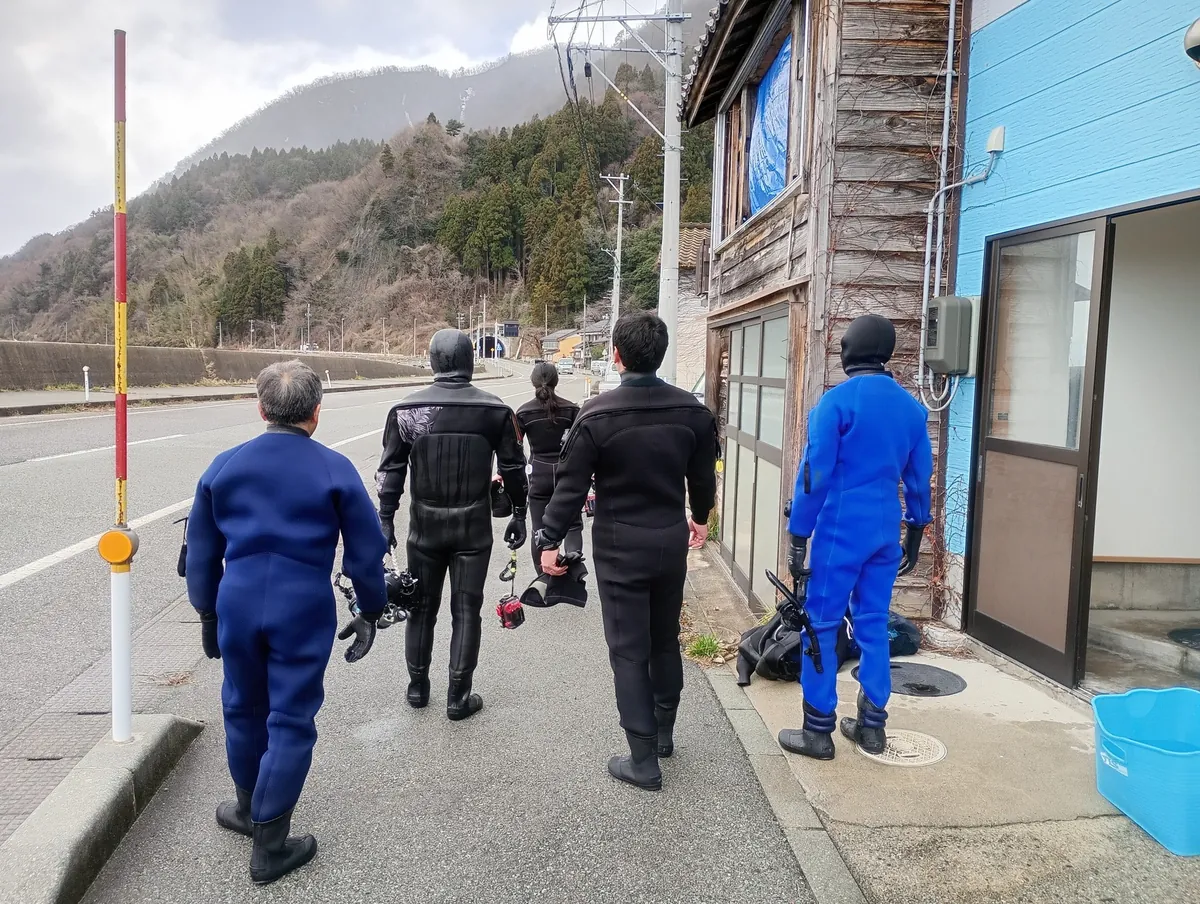 03月14日＿北小浦の海藻食べようダイビング！！ 写真1